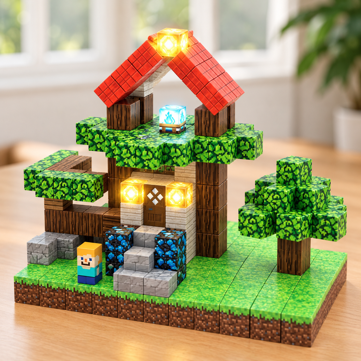 Votre enfant construit pendant des heures avec des blocs lumineux, sans jamais réclamer la tablette 🧠✨