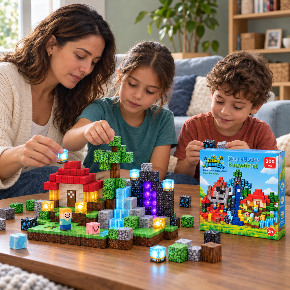 Votre enfant construit pendant des heures avec des blocs lumineux, sans jamais réclamer la tablette 🧠✨