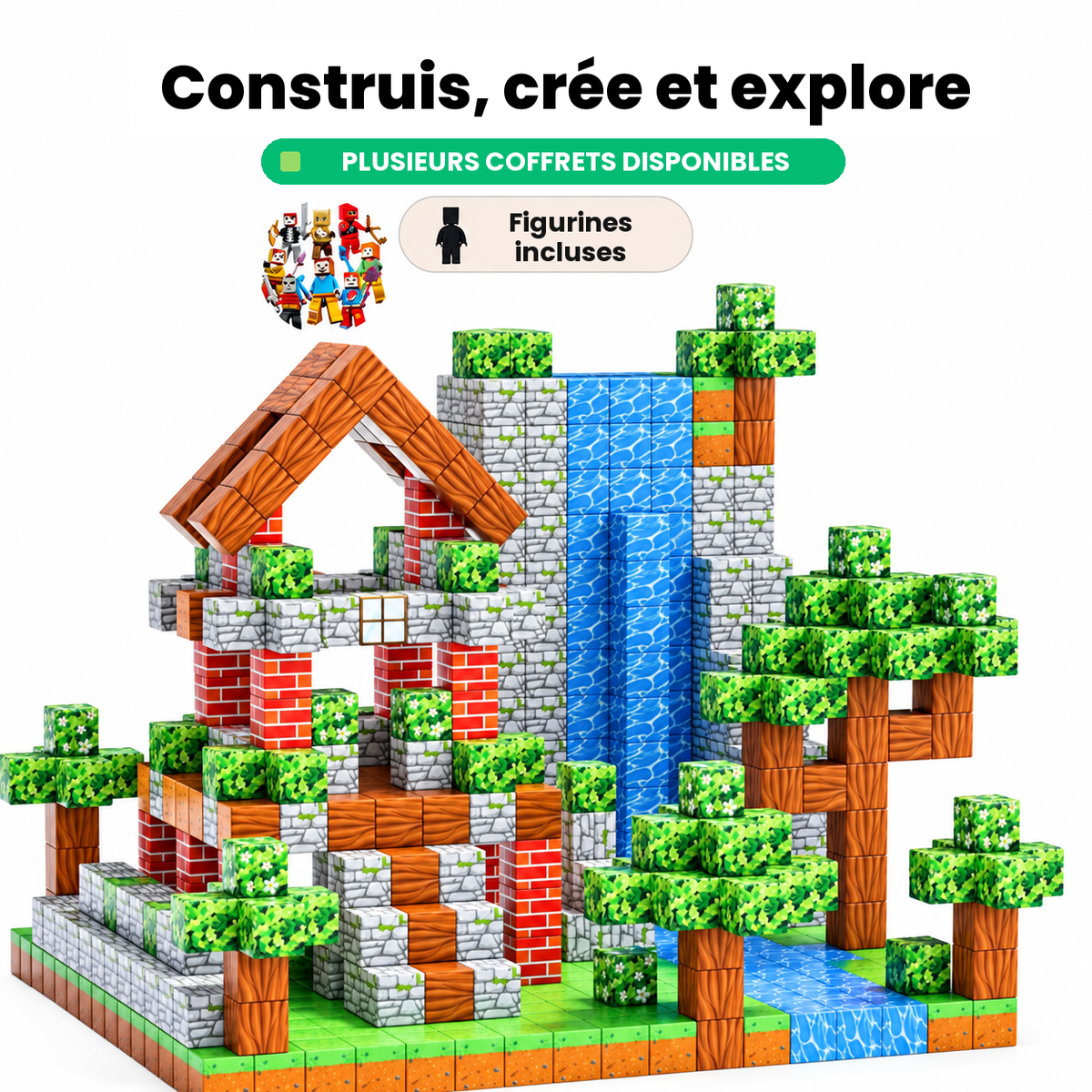 Votre enfant construit pendant des heures sans jamais réclamer la tablette 🧠✨